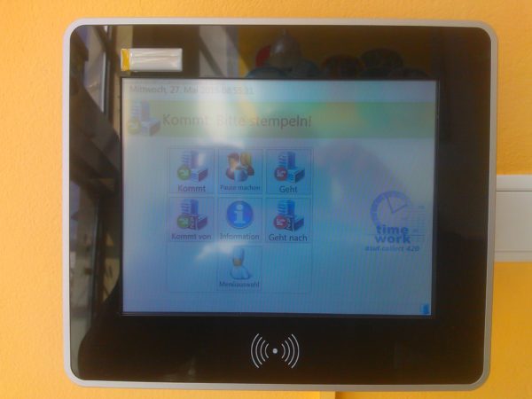 RFID touch screen terminal